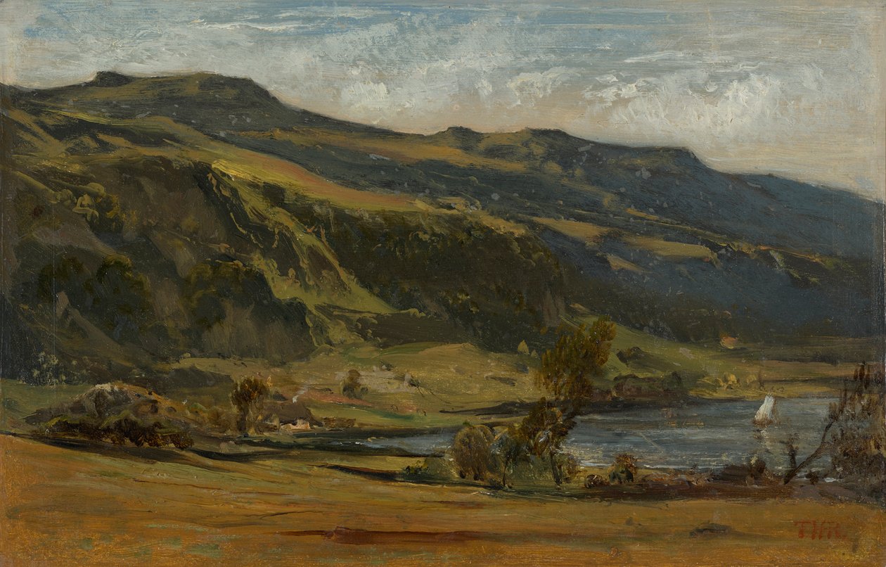 Paysage en Auvergne - Theodore Rousseau
