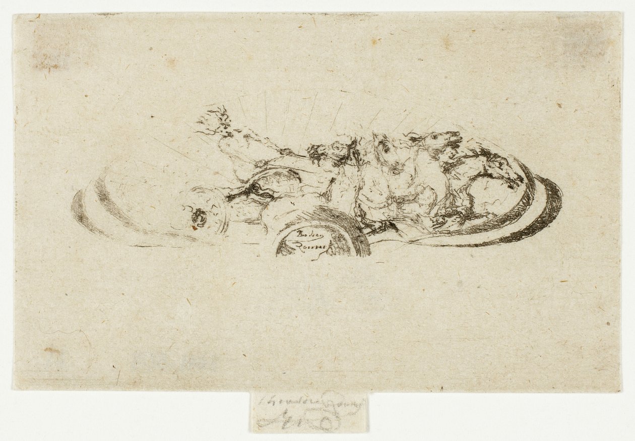 Phaéton, étude pour décoration d