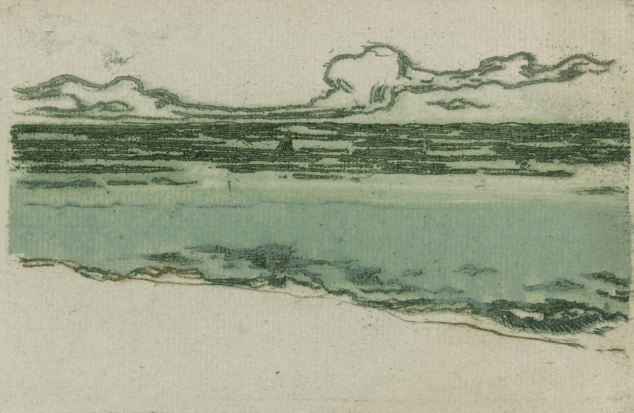 La Mer à Bognor - Theodore Roussel