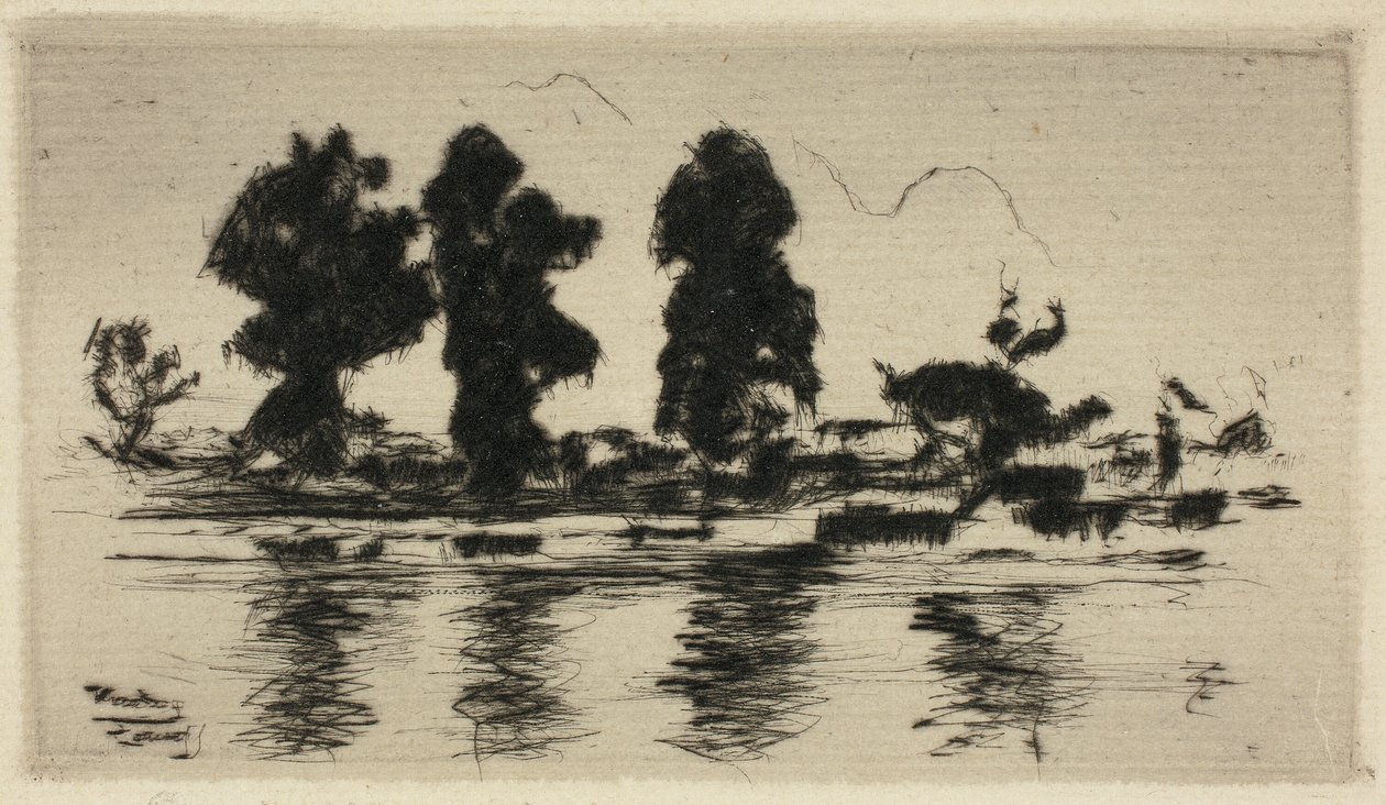 La Tamise, Soir - Theodore Roussel
