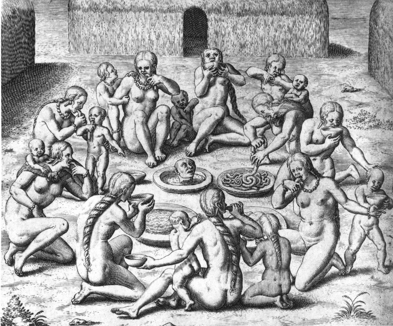 Repas anthropophage : Cannibales d