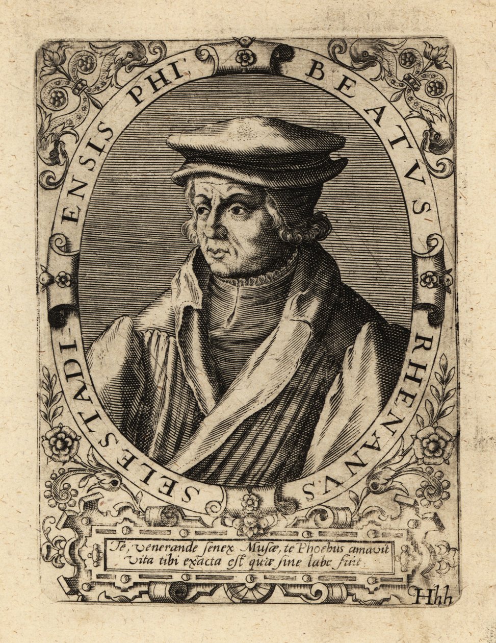Beatus Bild, humaniste allemand - Theodore de Bry