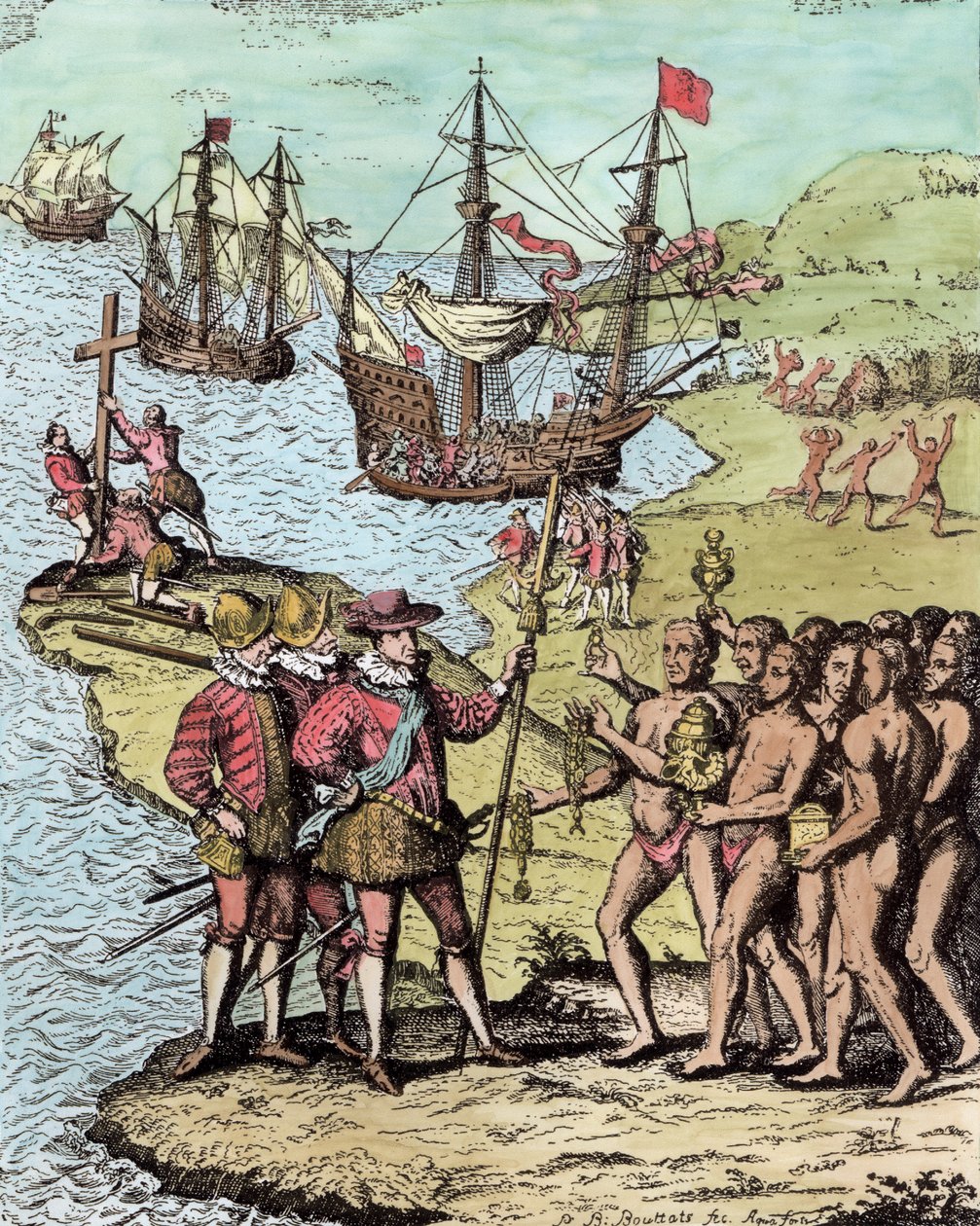 Colomb à Hispaniola, de 