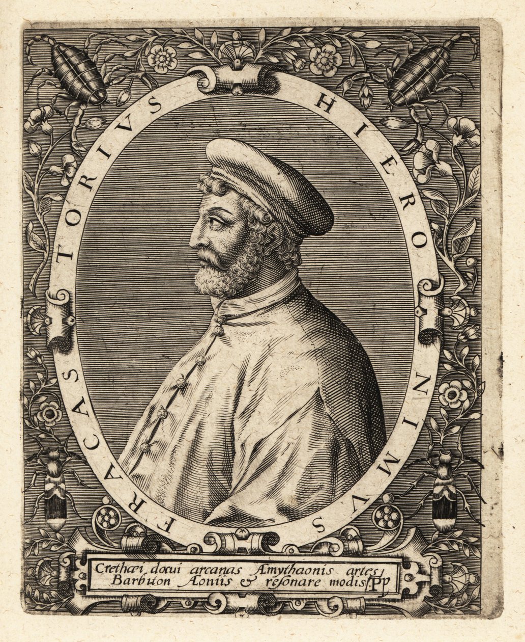 Girolamo Fracastoro, médecin italien - Theodore de Bry