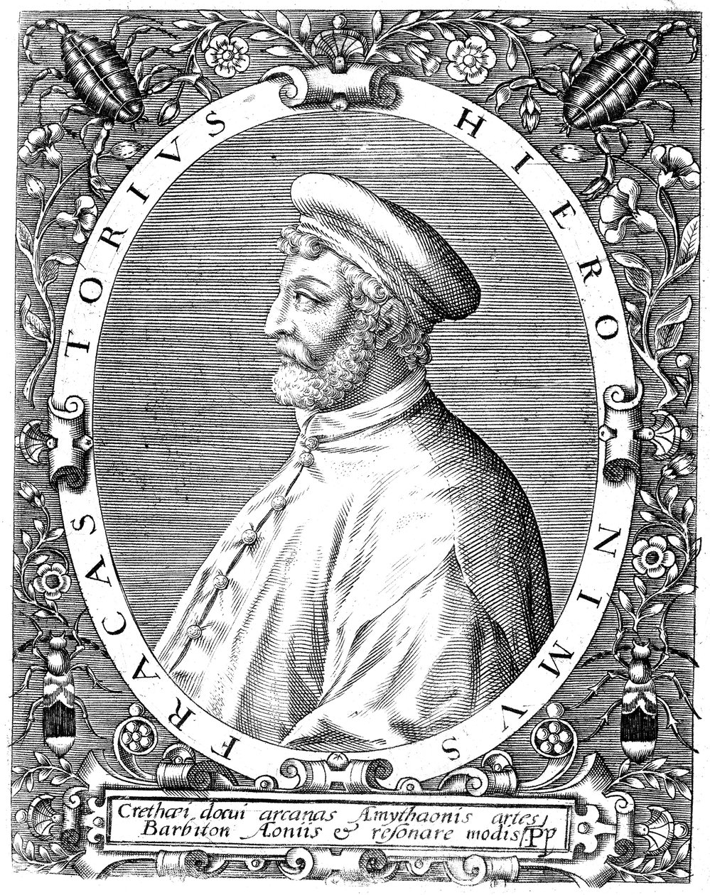 Girolamo Frascatoro, médecin, poète et astronome italien - Theodore de Bry