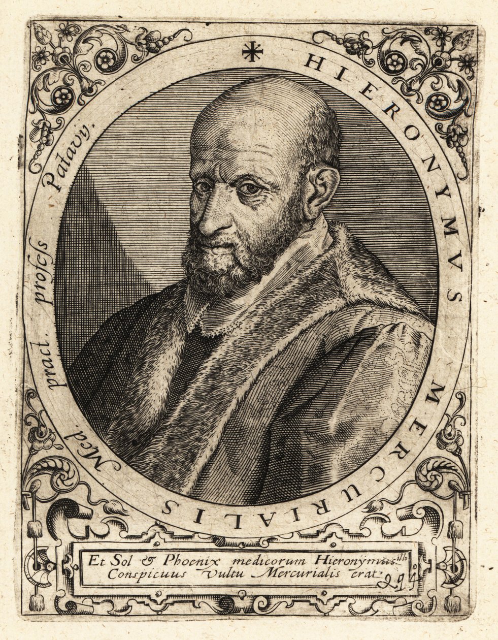 Girolamo Mercuriale, philologue italien - Theodore de Bry