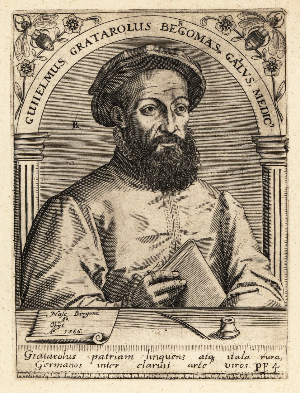 Guglielmo Gratarolo - Theodore de Bry