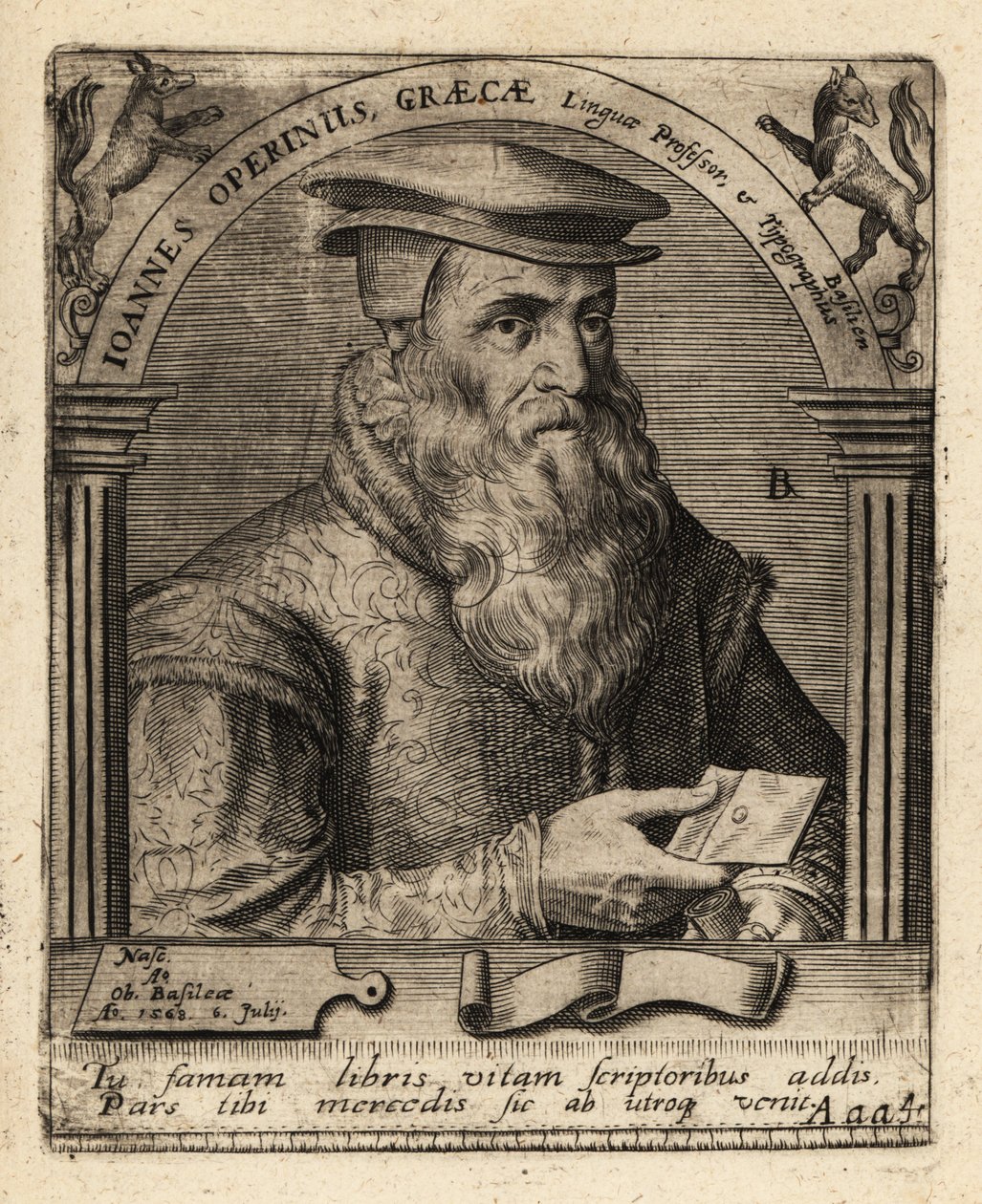 Hans Herbst, imprimeur humaniste suisse - Theodore de Bry