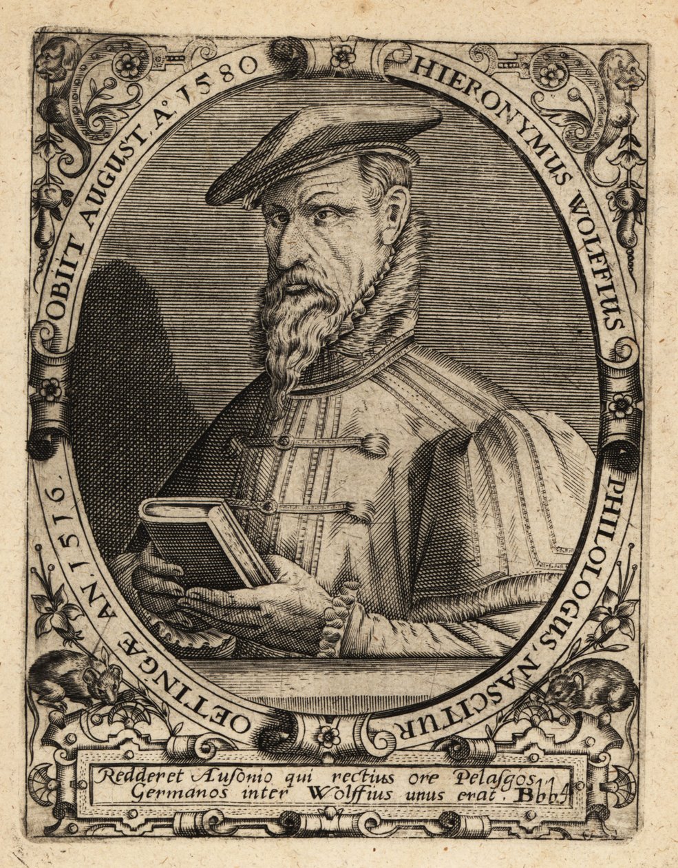 Hieronymus Wolf, historien allemand - Theodore de Bry
