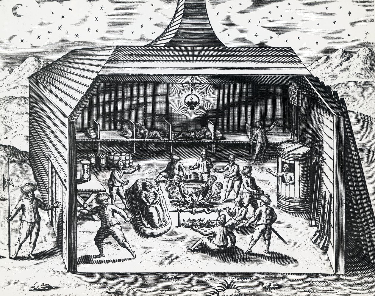 Intérieur de la maison d