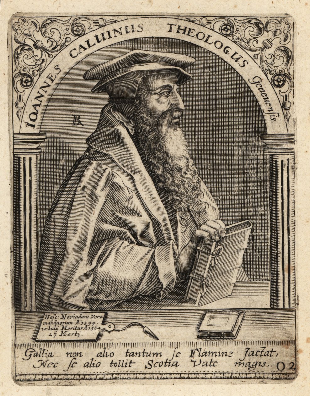 Jean Calvin - Theodore de Bry