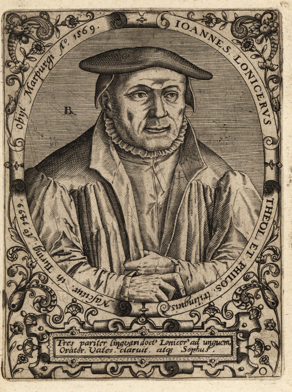 Johann Lonitzer - Theodore de Bry