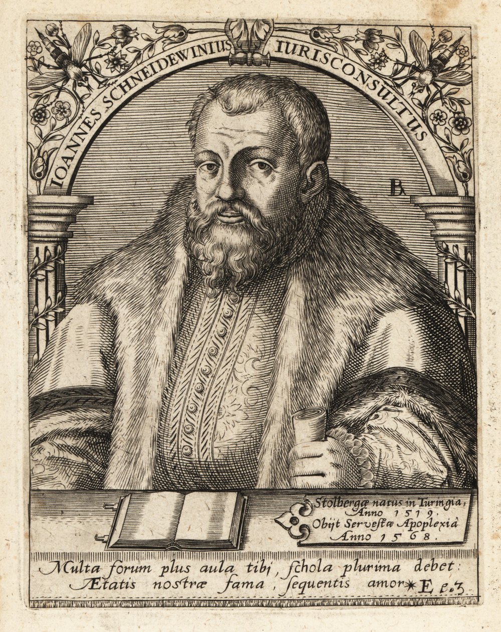 Johann Schneidewein - Theodore de Bry