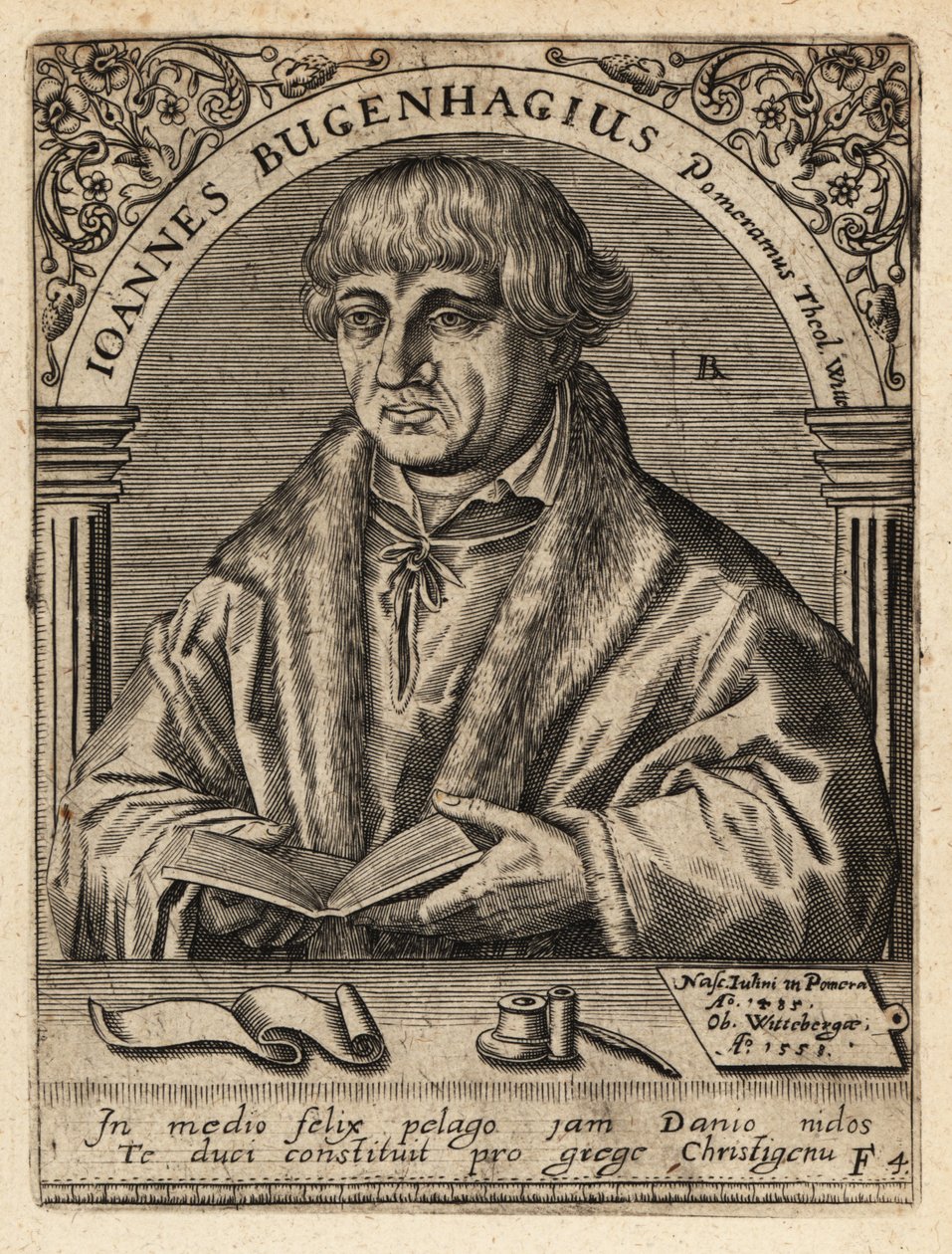 Johannes Bugenhagen - Theodore de Bry