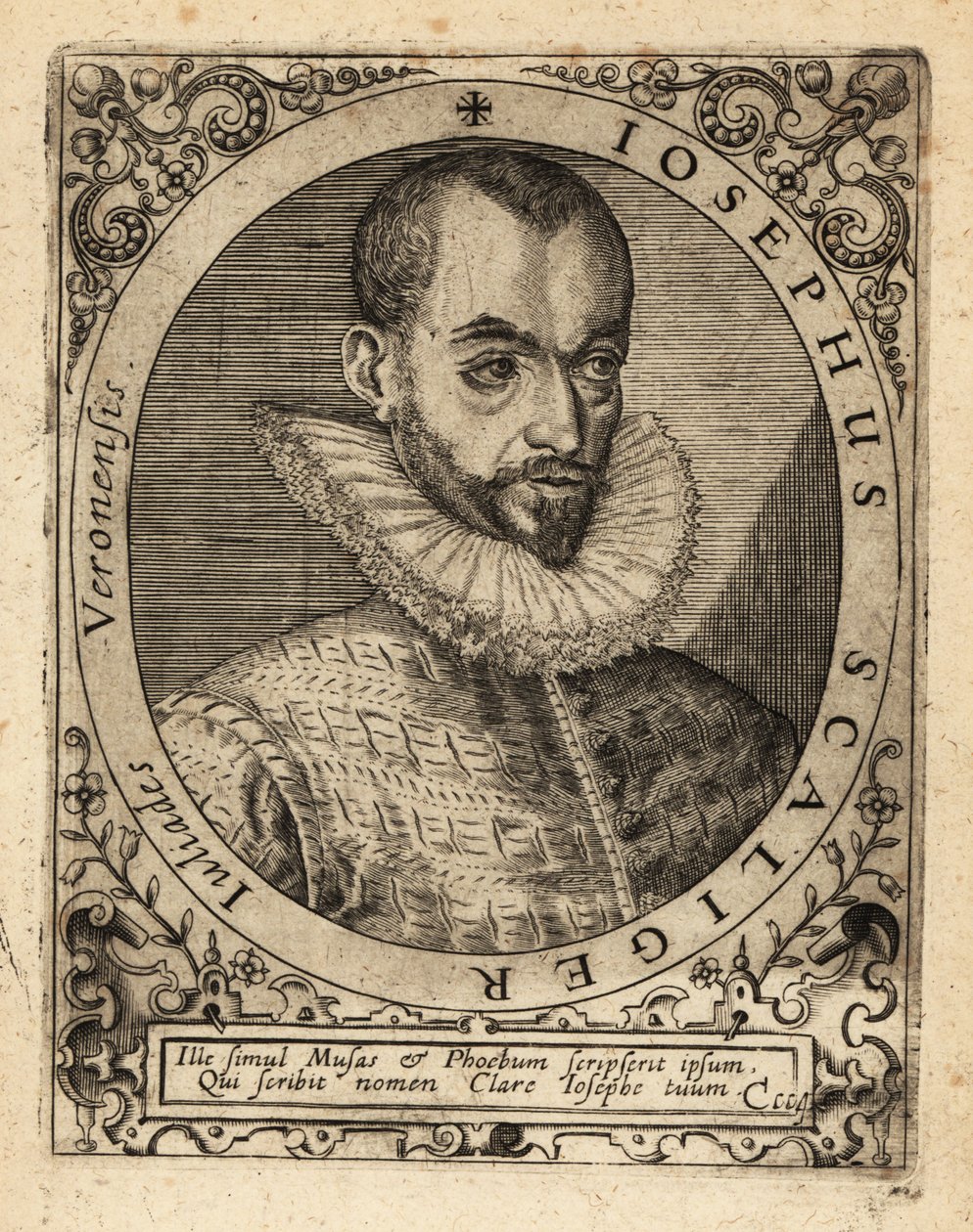 Joseph Justus Scaliger, leader religieux français - Theodore de Bry