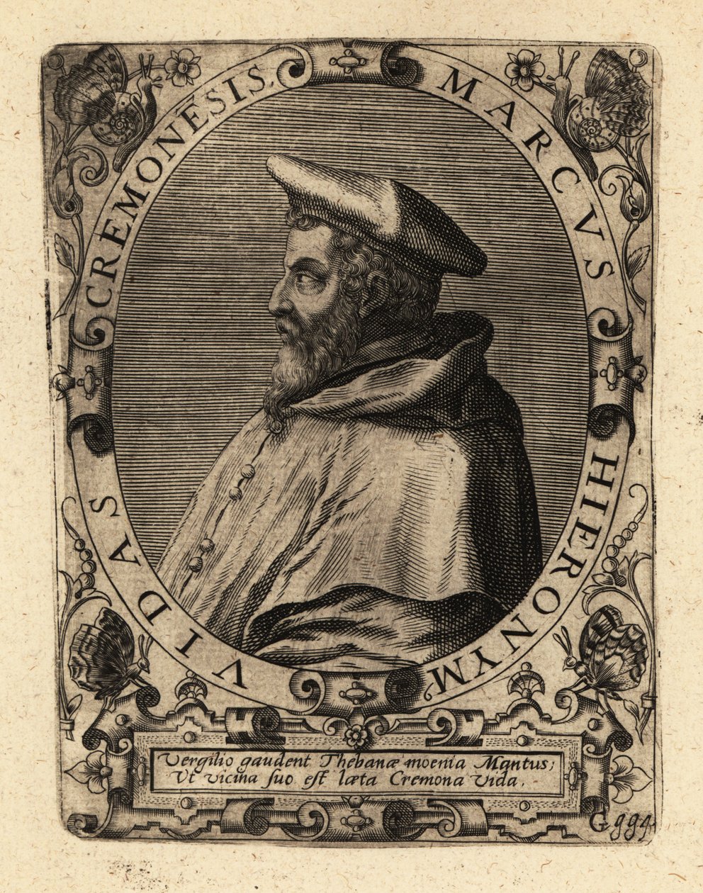 Marco Girolamo Vida, humaniste italien - Theodore de Bry