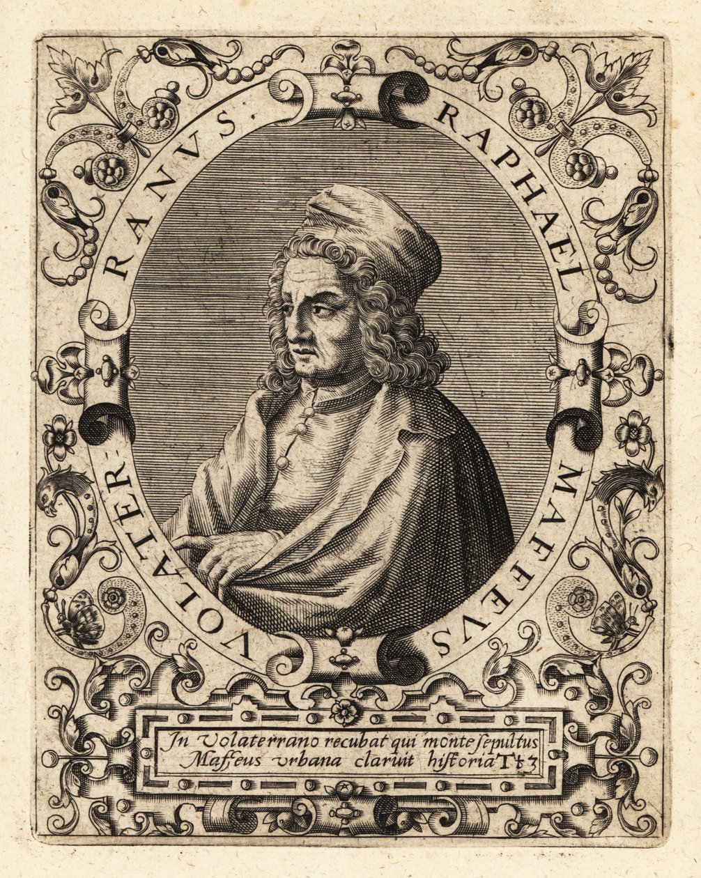 Raffaello Maffei, historien italien - Theodore de Bry