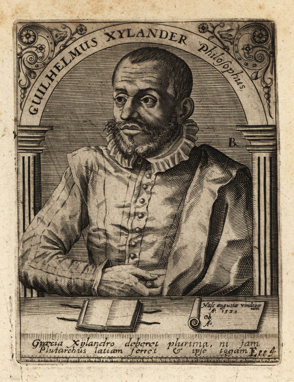 Wilhelm Xylander, érudit classique allemand - Theodore de Bry