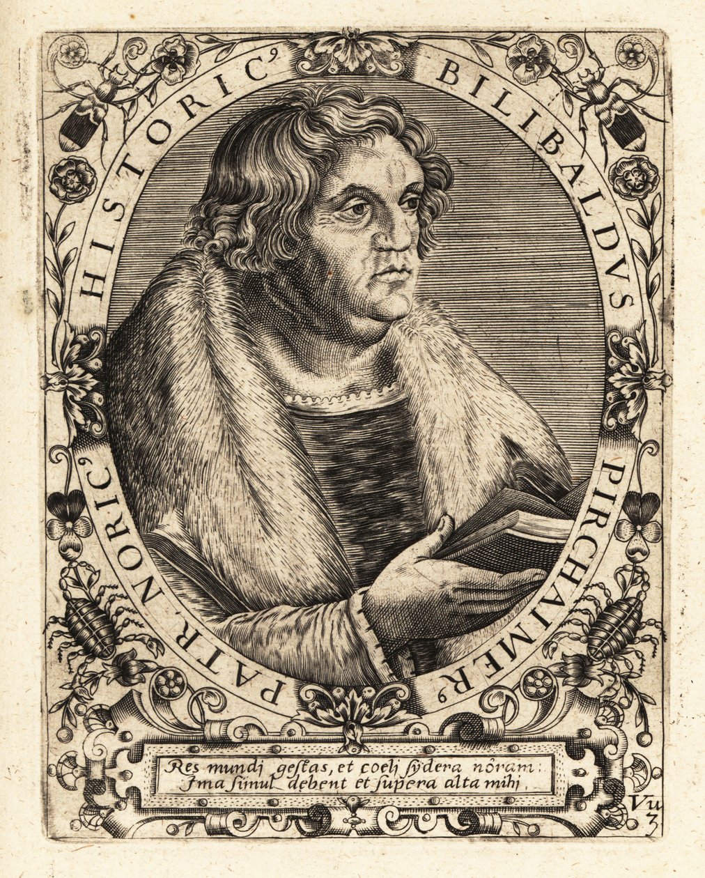 Willibald Pirckheimer, avocat allemand - Theodore de Bry