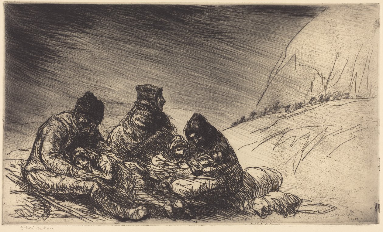 Exode - Théophile Alexandre Steinlen