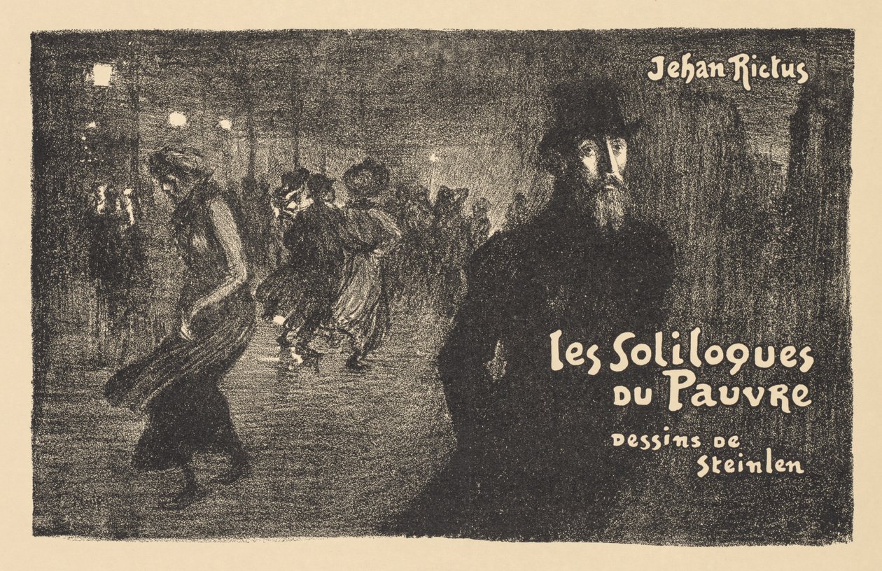 Paris la nuit - Théophile Alexandre Steinlen