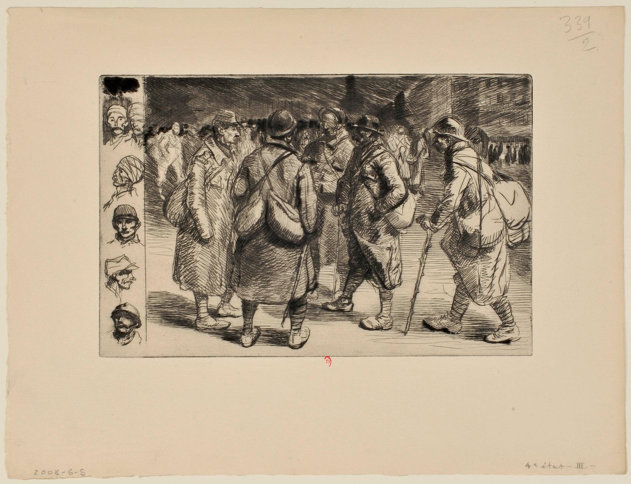 [Permissionnaires, no 1] - Théophile Alexandre Steinlen