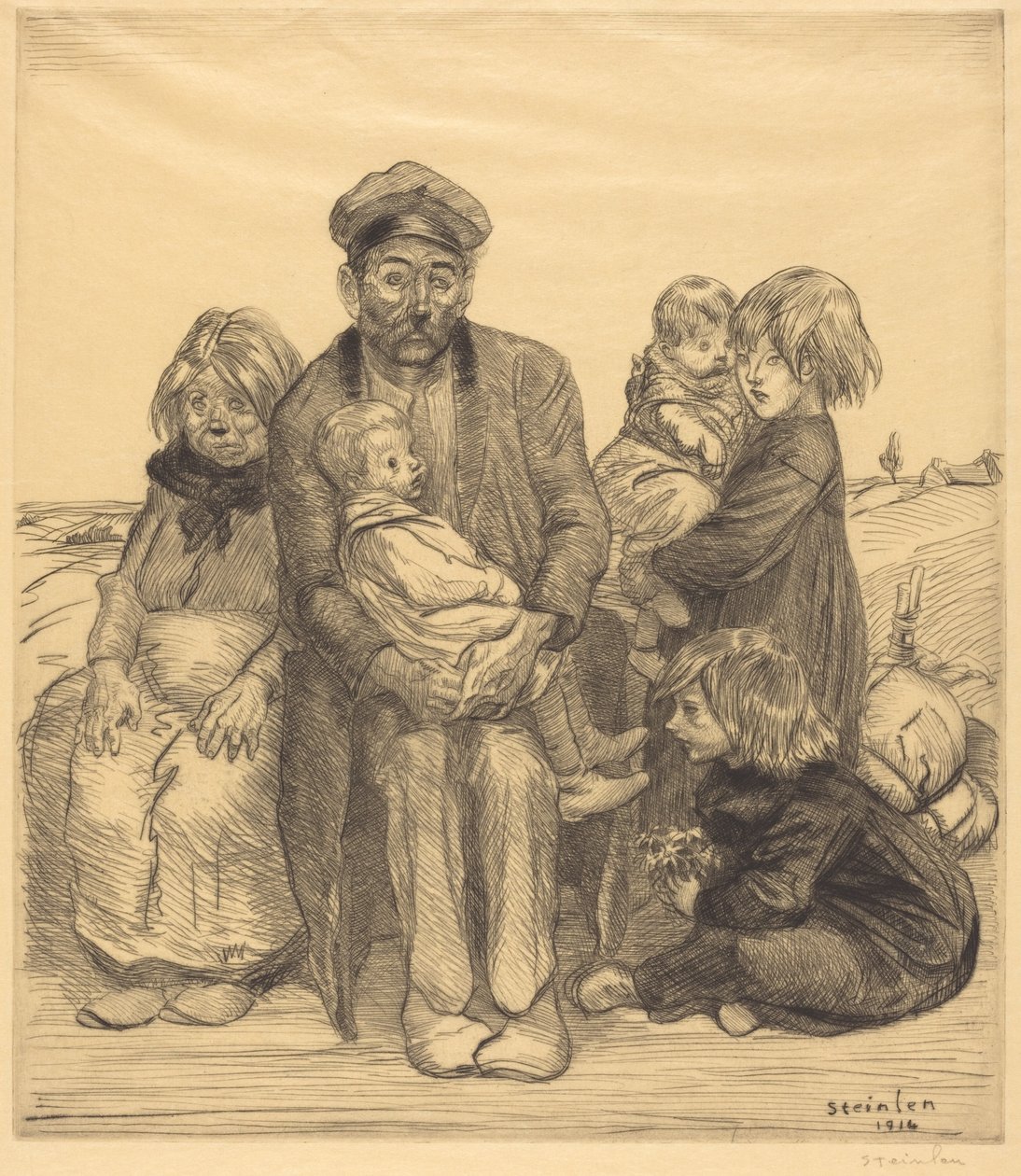 Les pauvres gens - Théophile Alexandre Steinlen