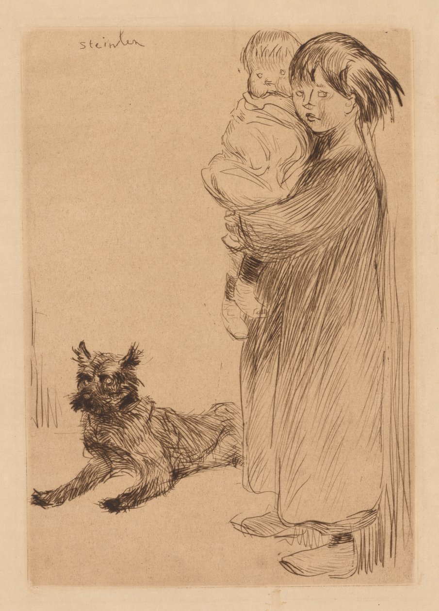 La Grande Soeur (The Big Sister) - Théophile Alexandre Steinlen