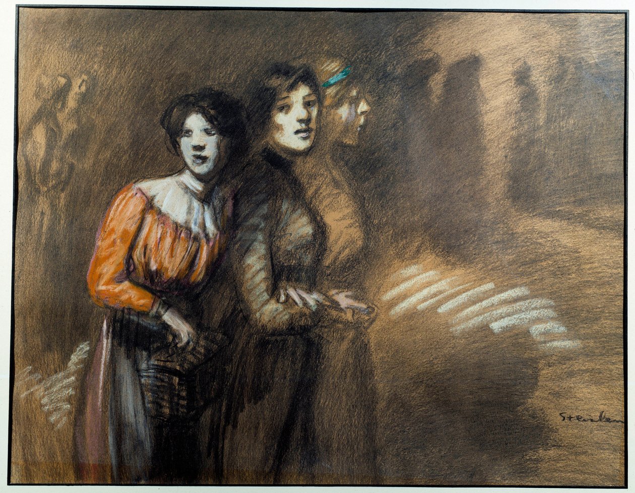 Trois miettes - Théophile Alexandre Steinlen