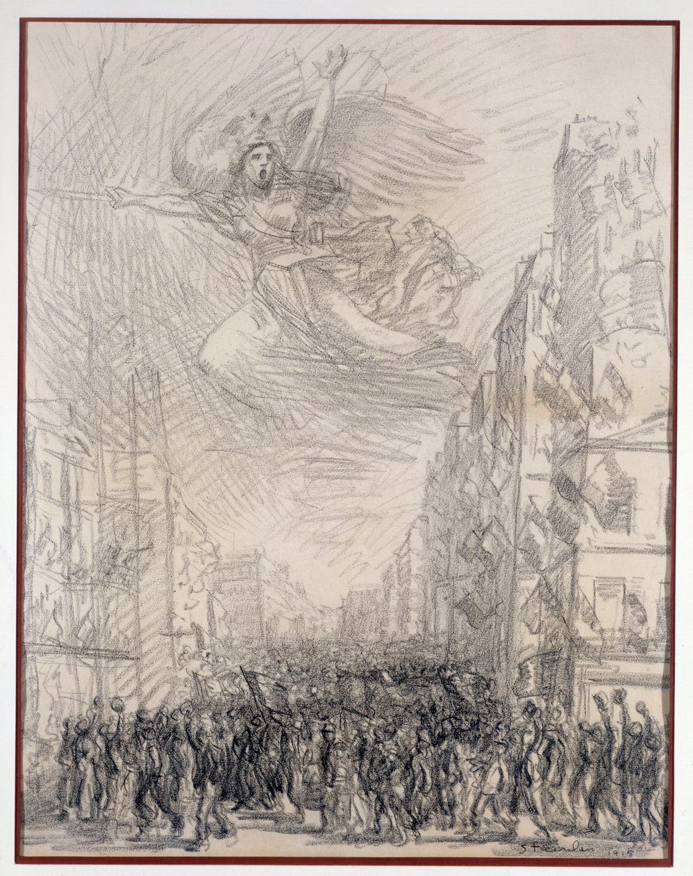 Victoire ou Allégorie de la Marseillaise - Théophile Alexandre Steinlen