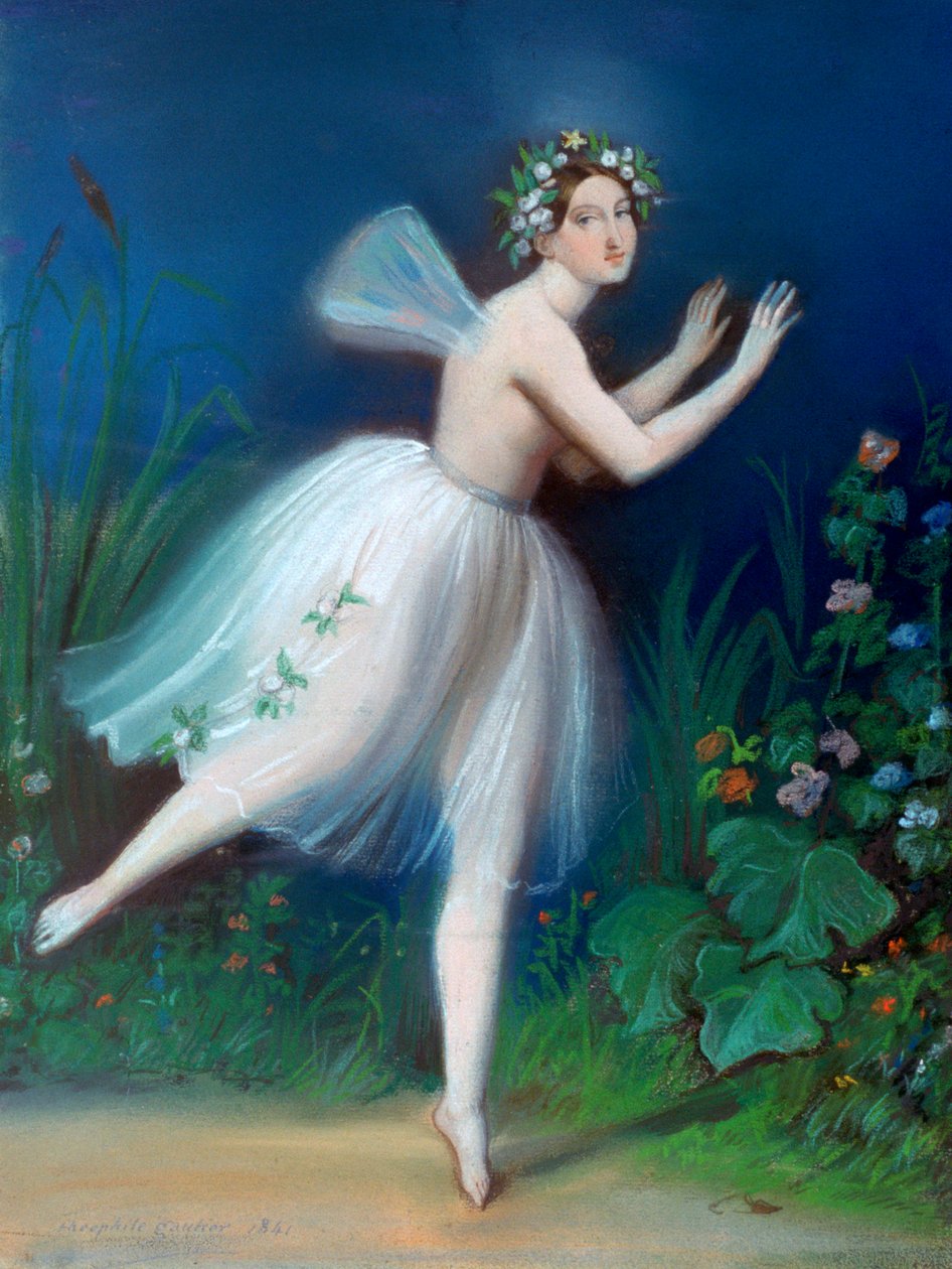 Portrait de Carlotta Grisi dans Giselle - Theophile Gautier