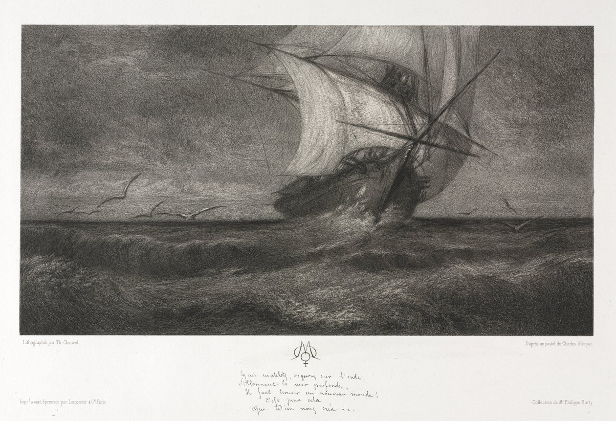 Le Vaisseau fantôme, ou Sur les vagues - Theophile Narcisse Chauvel