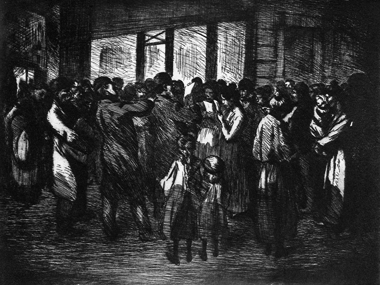 Chanteurs de rue, vers 1800-1840 1924 - Theophile Steinlen