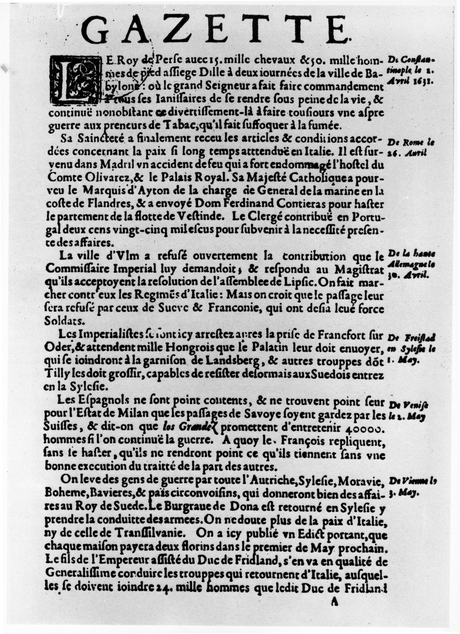 Page de texte de 
