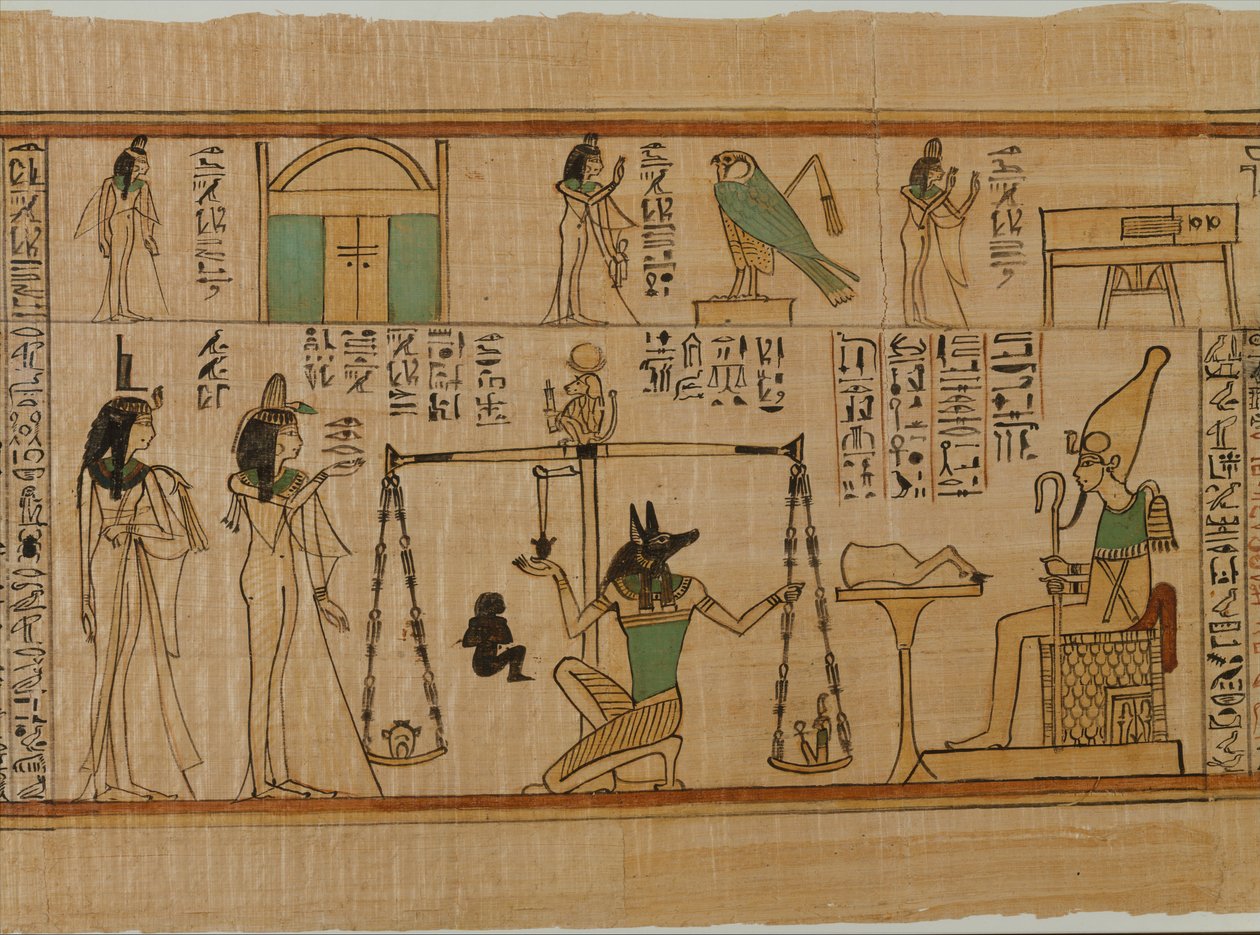Papyrus funéraire de la chanteuse d