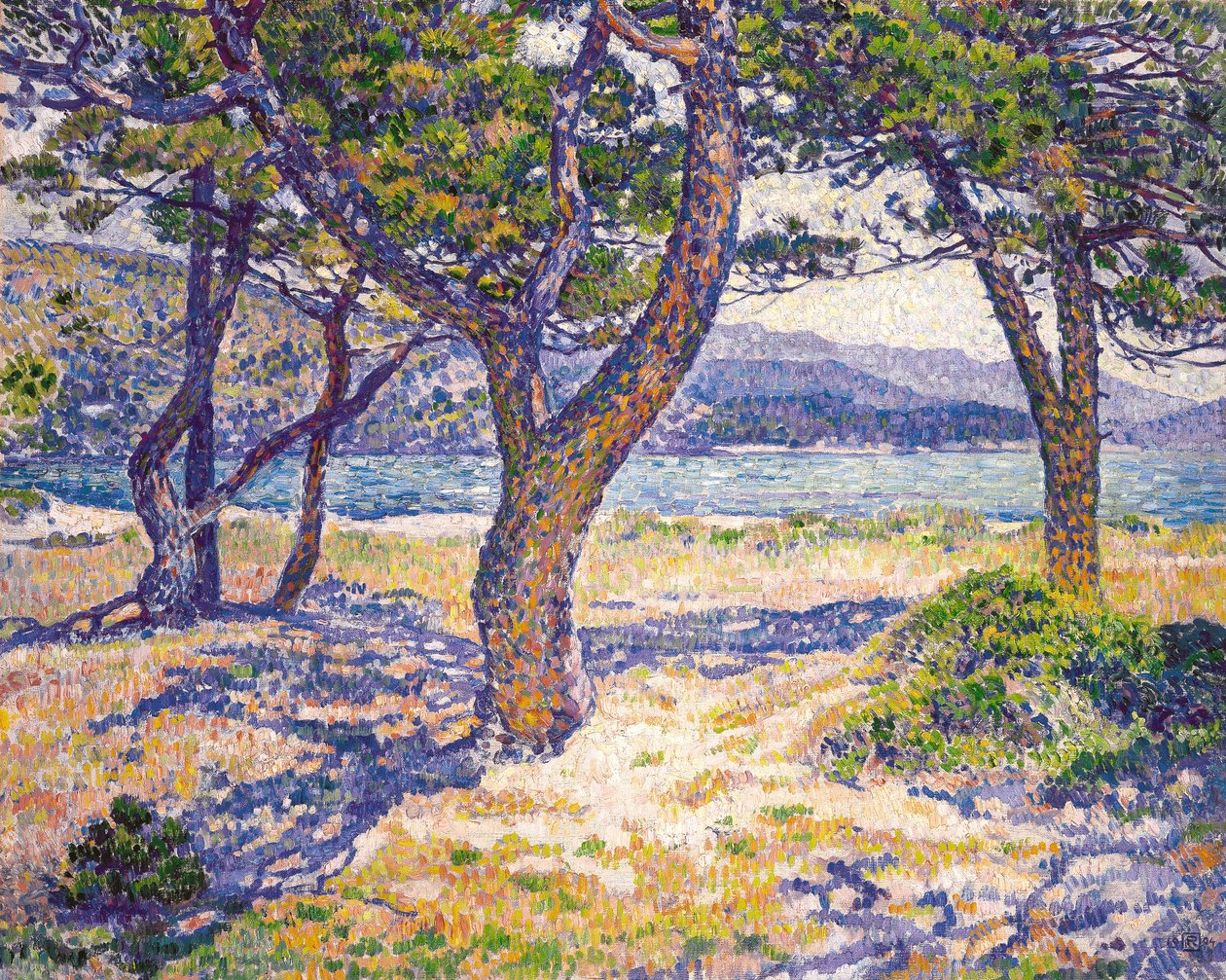 La Méditerranée à Le Lavandou - Théo van Rysselberghe