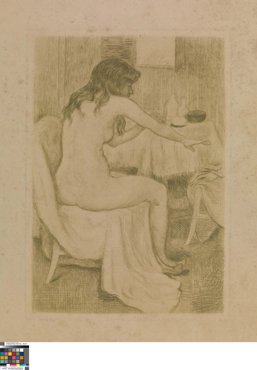 Faire ses toilettes - Théo van Rysselberghe