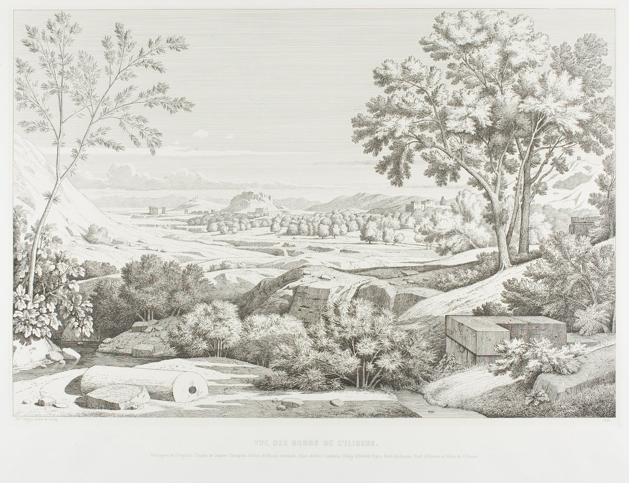 Vue des rives de l
