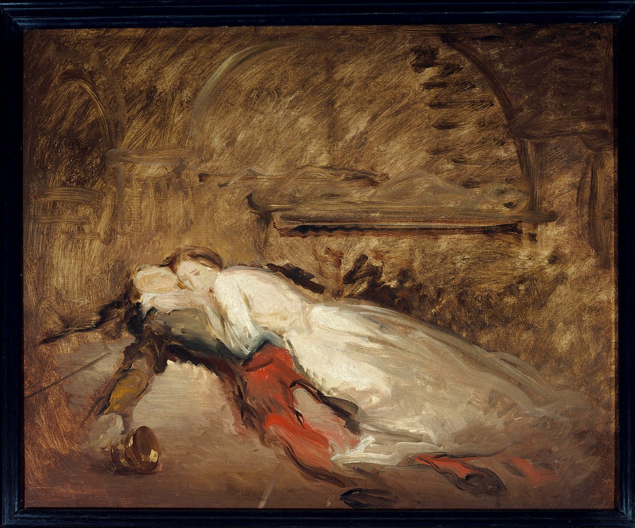Les amoureux Roméo et Juliette - Théodore Chassériau