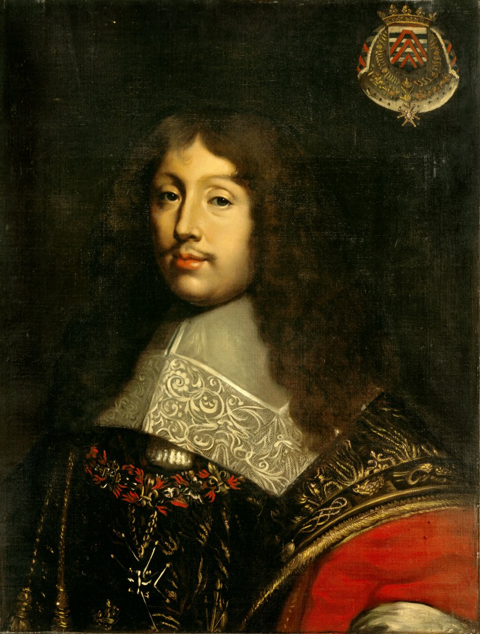 Portrait du duc François de La Rochefoucauld (1613-1680), écrivain français. Peinture de Théodore Chassériau (1819-1856) - Théodore Chassériau