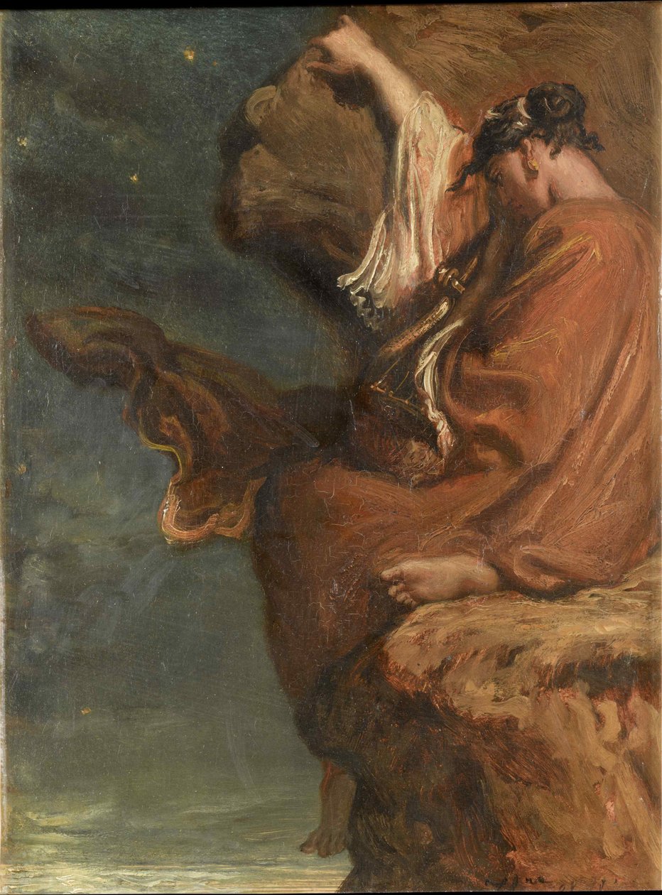 Sappho, 1849 - Théodore Chassériau