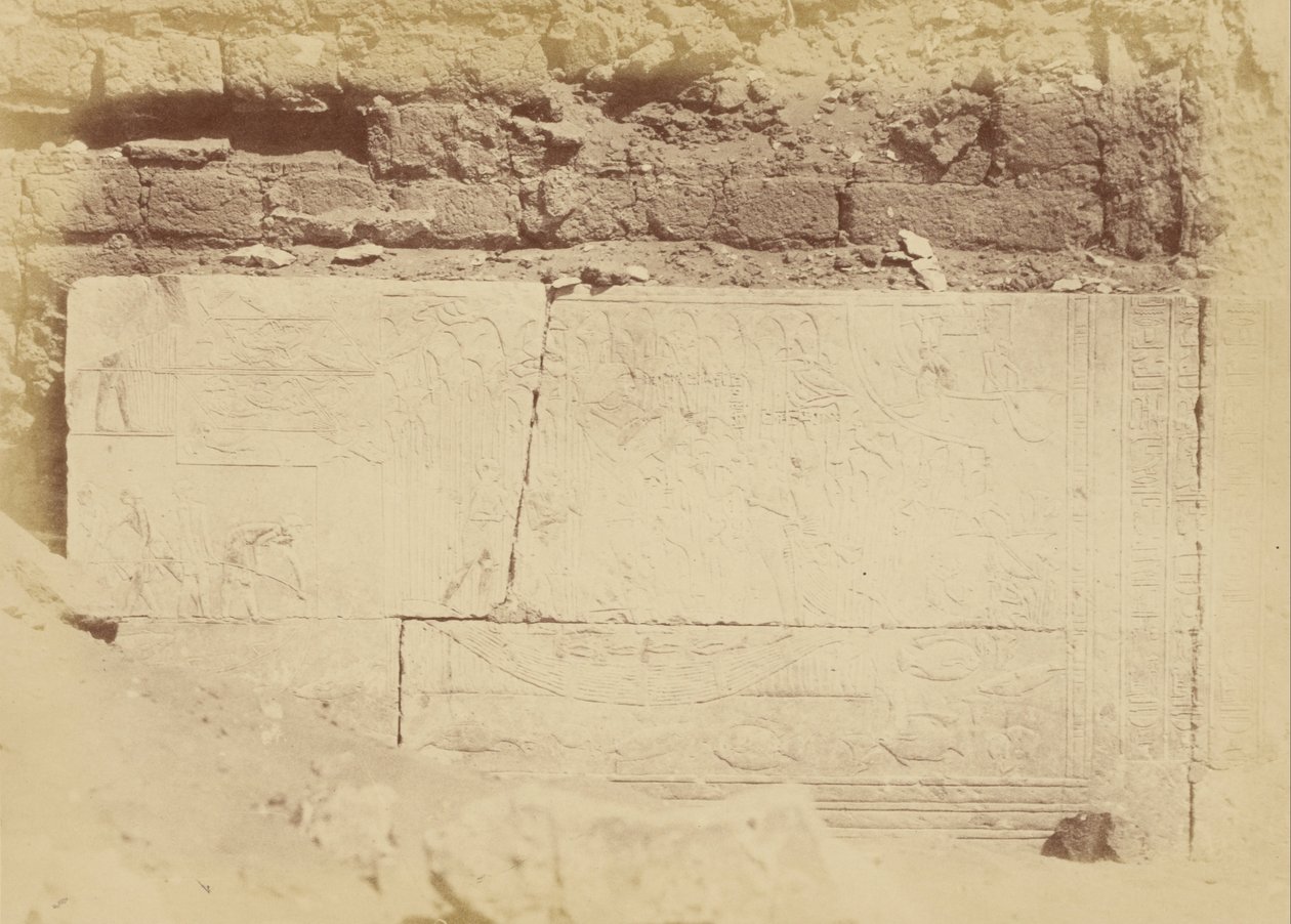 Sakkarah, inscriptions de la tombe de Ptah-Mes - Théodule Devéria