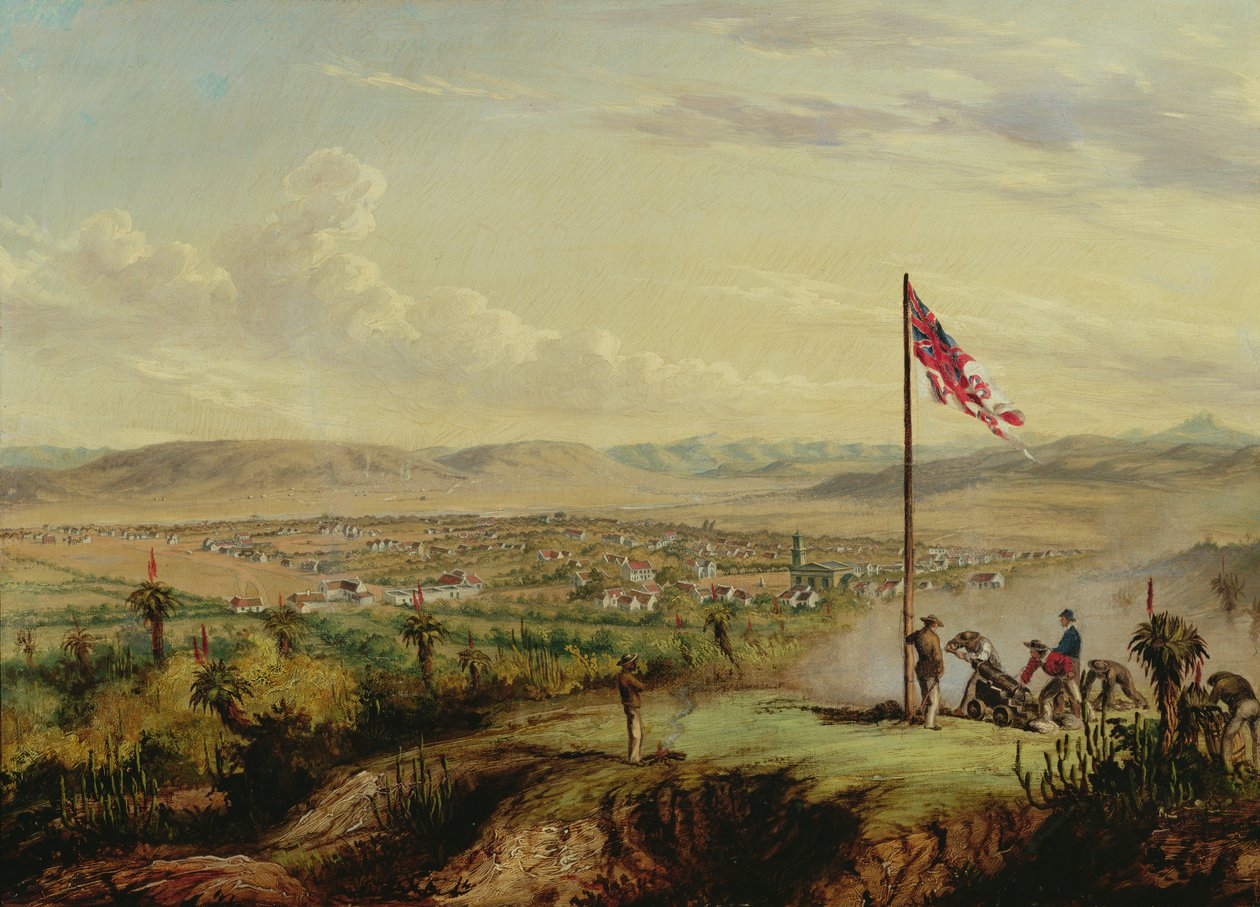 Vue du Fort Beaufort - Thomas Baines
