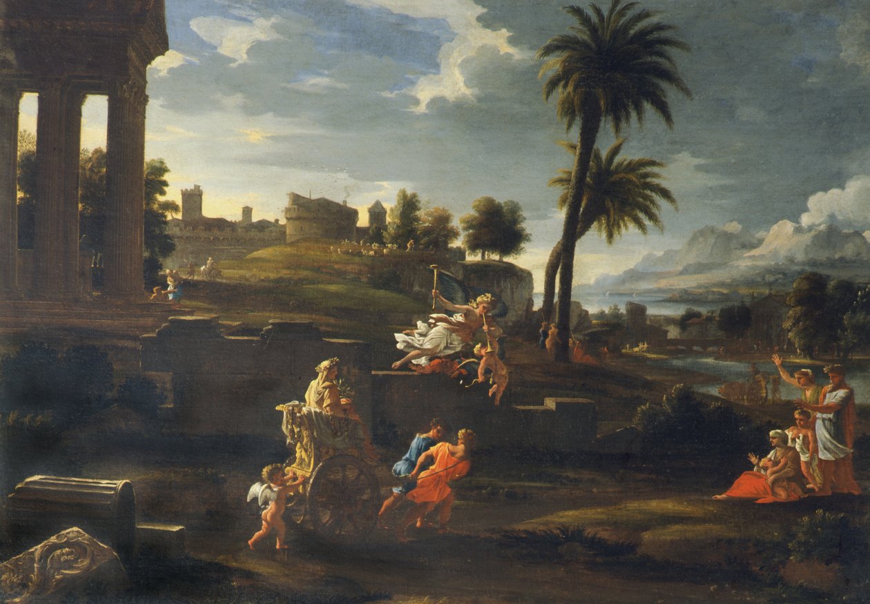 La légende de Cléobis et Biton - Thomas Blanchet