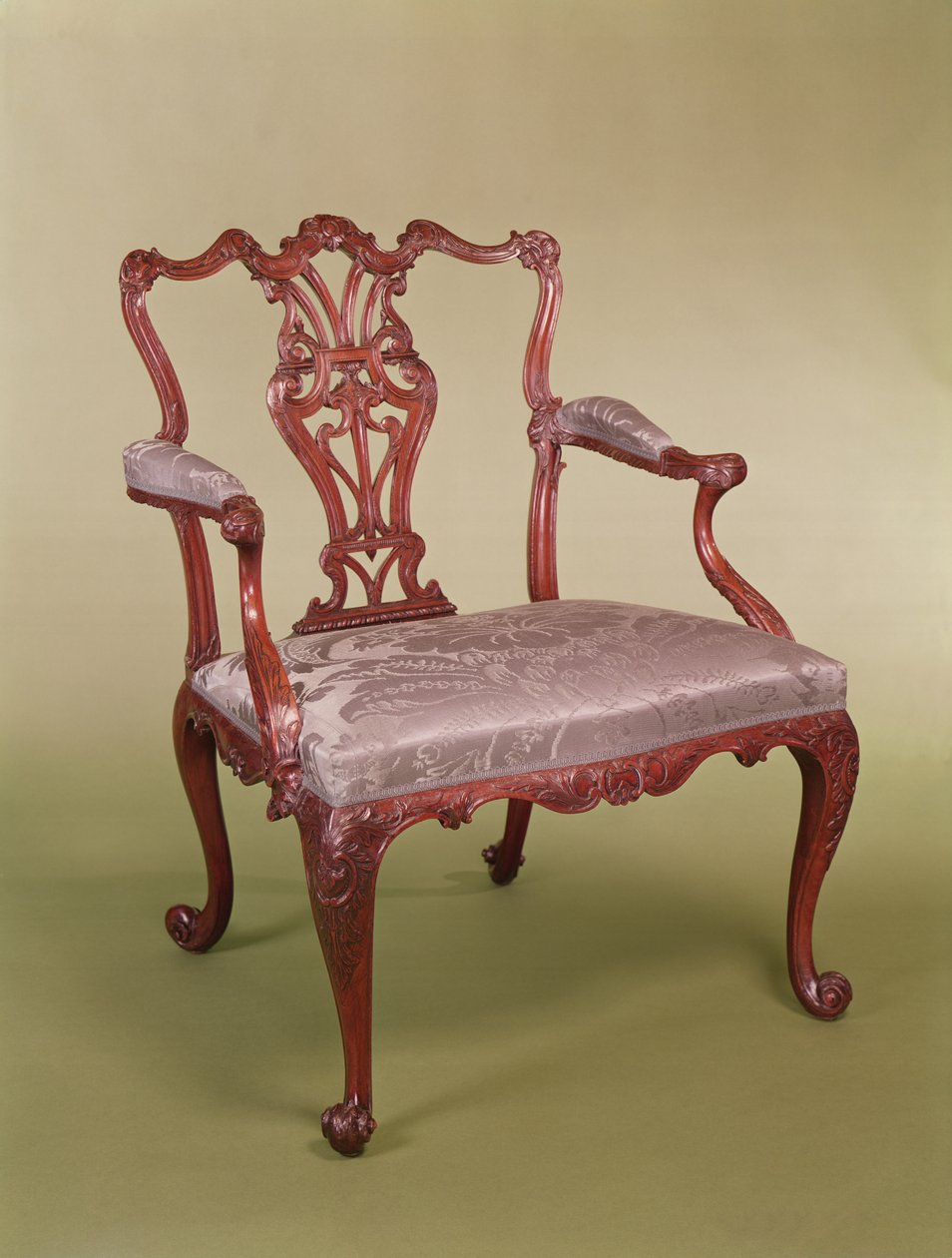 Fauteuil par Thomas Chippendale, vers 1760 - Thomas Chippendale