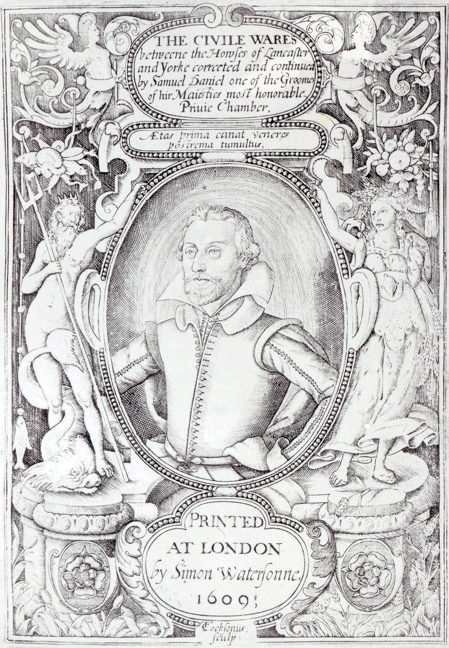 Portrait de Samuel Daniel - Thomas Cockson