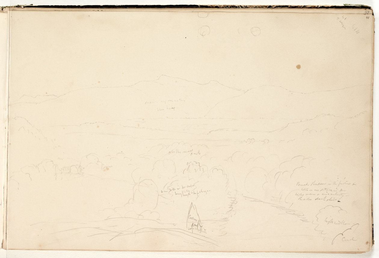 Paysage - Thomas Cole