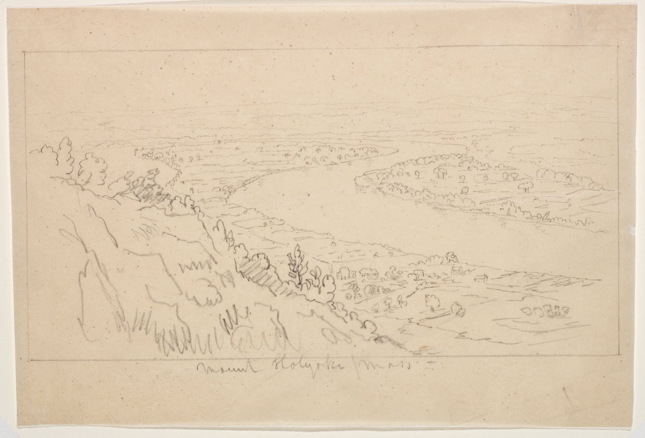 Mont Holyoke, Massachusetts - Thomas Cole