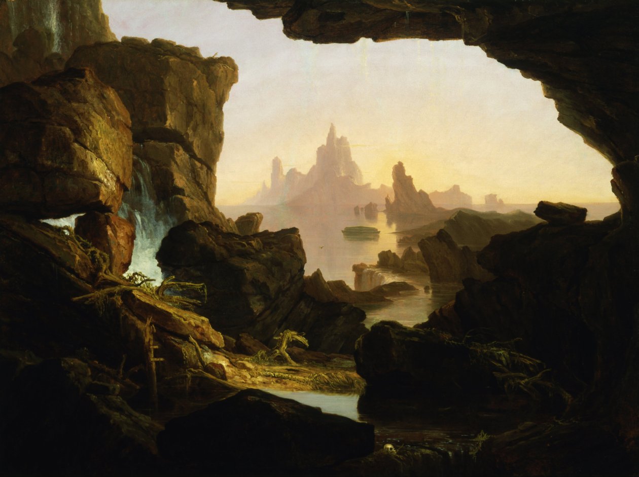 La décrue des eaux du déluge - Thomas Cole