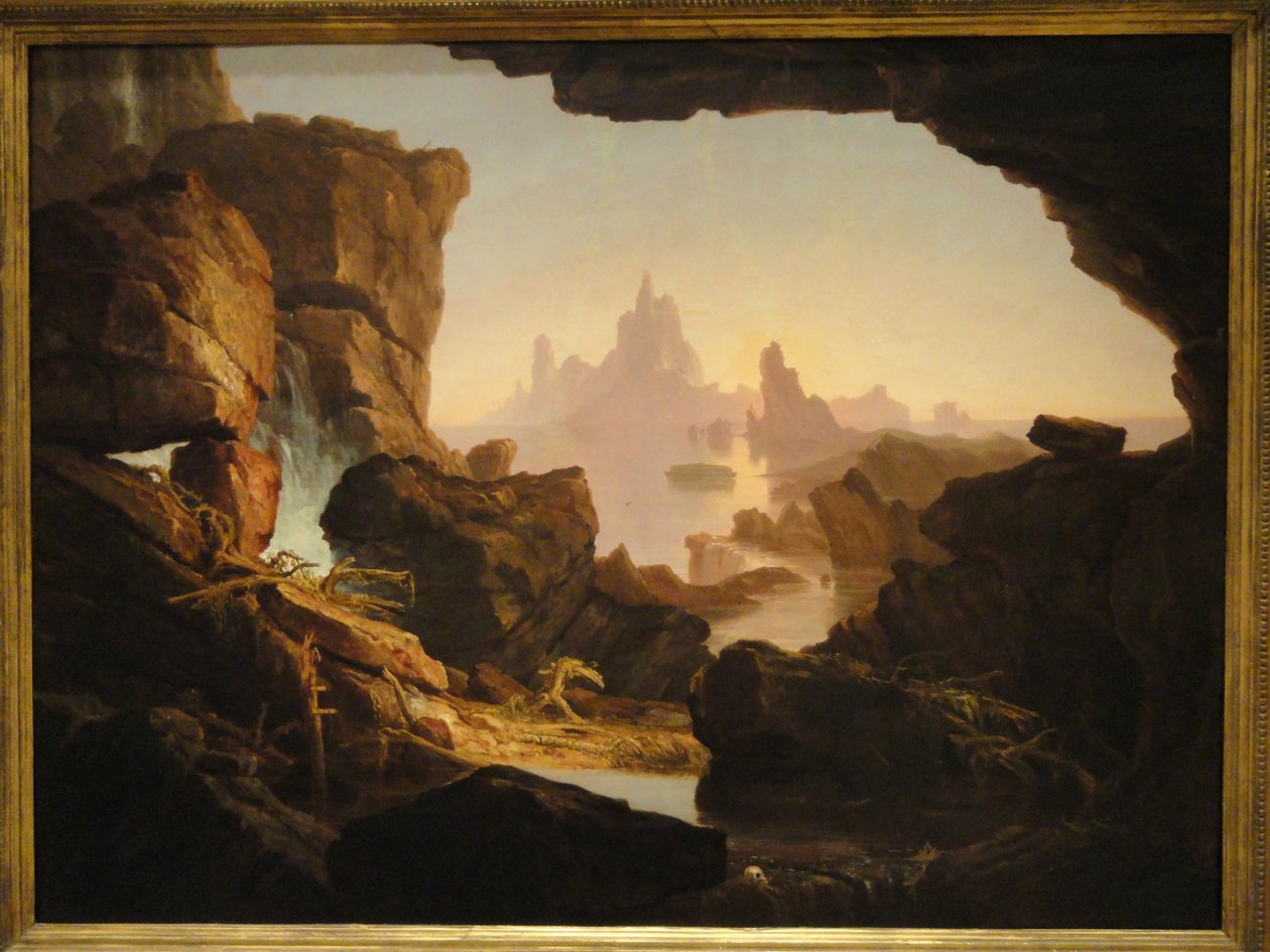 La décrue des eaux du déluge - Thomas Cole
